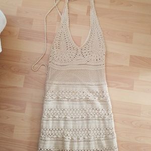 crochet maxi dress victoria's secret